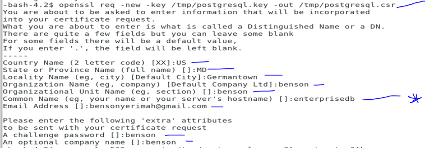 CONFIGURING SSL AUTHENTIFICATION – Benson Yerima